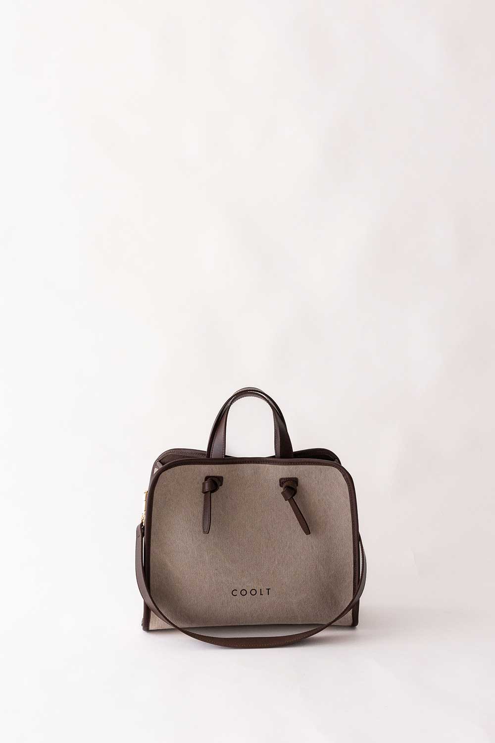 coolt, tote bag natural canvas midi, fashion made in italy