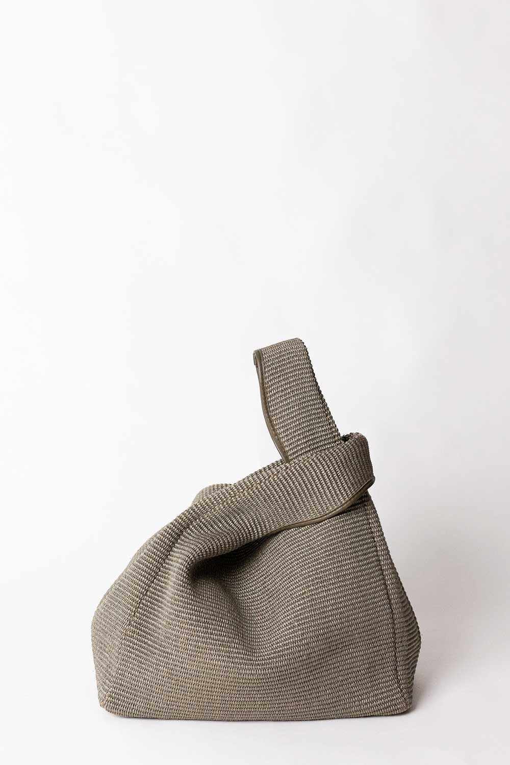 coolt, bobos over rafia olive, 2024, fashion made in italy