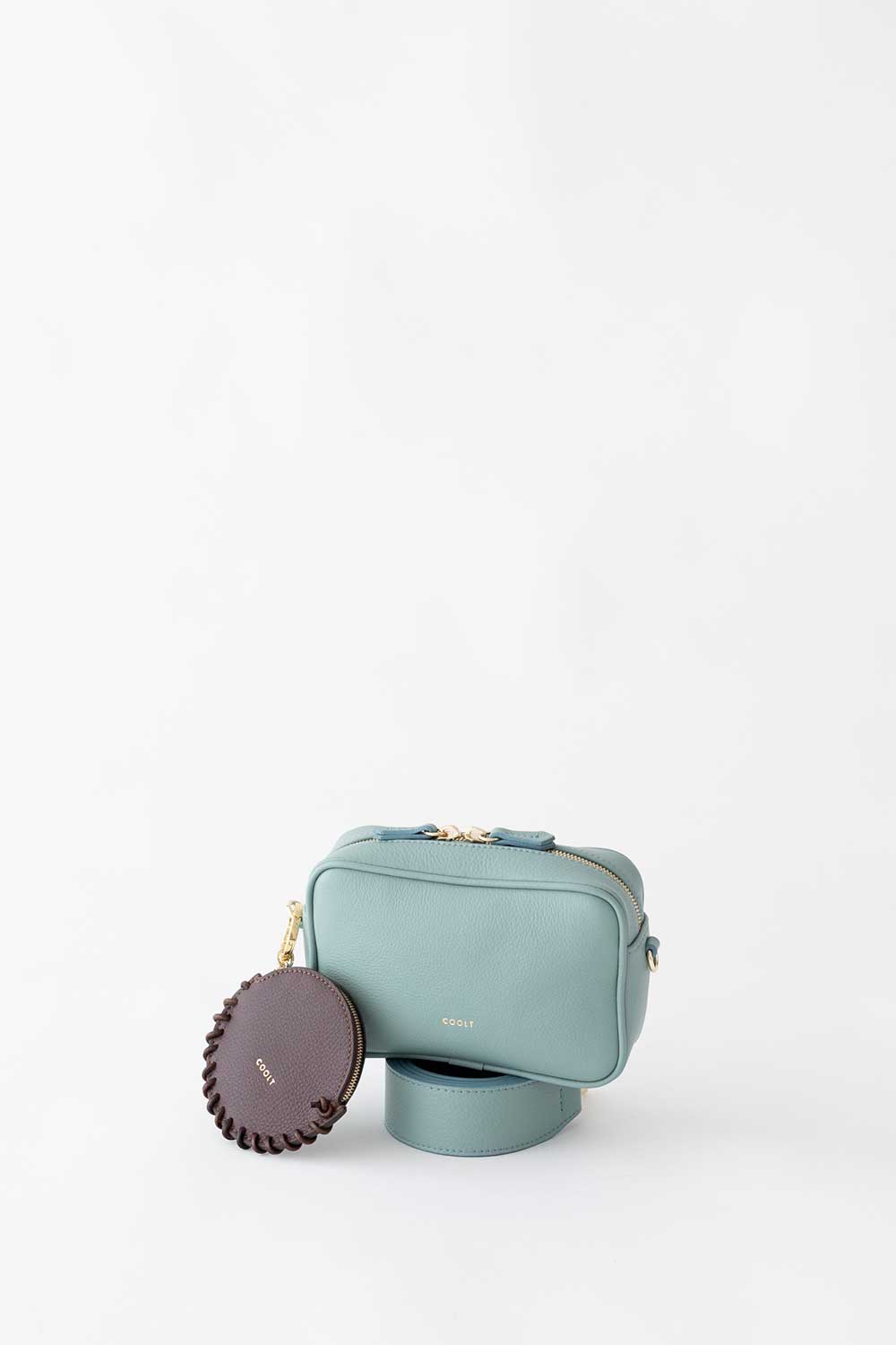 coolt, camera bag mignon celeste, fashion made in italy