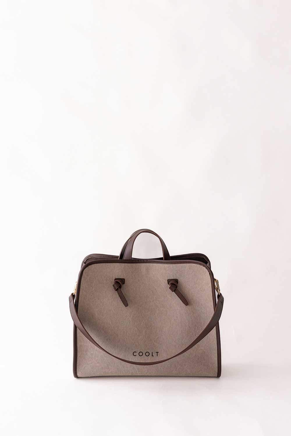 coolt, tote bag natural canvas over, fashion made in italy